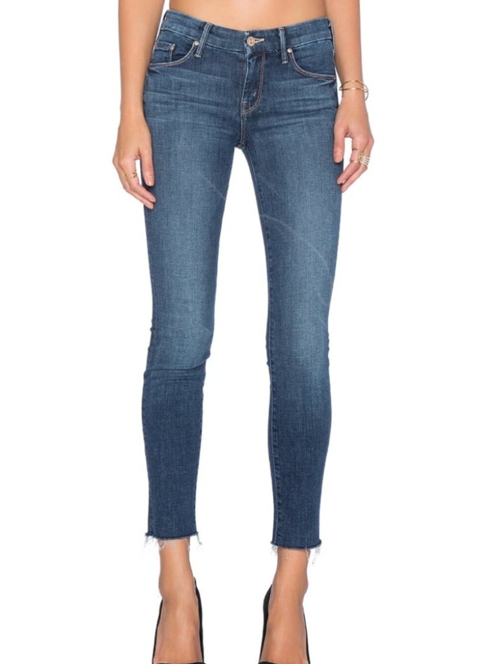 MOTHER Looker Ankle Fray in Girl Crush Size 27